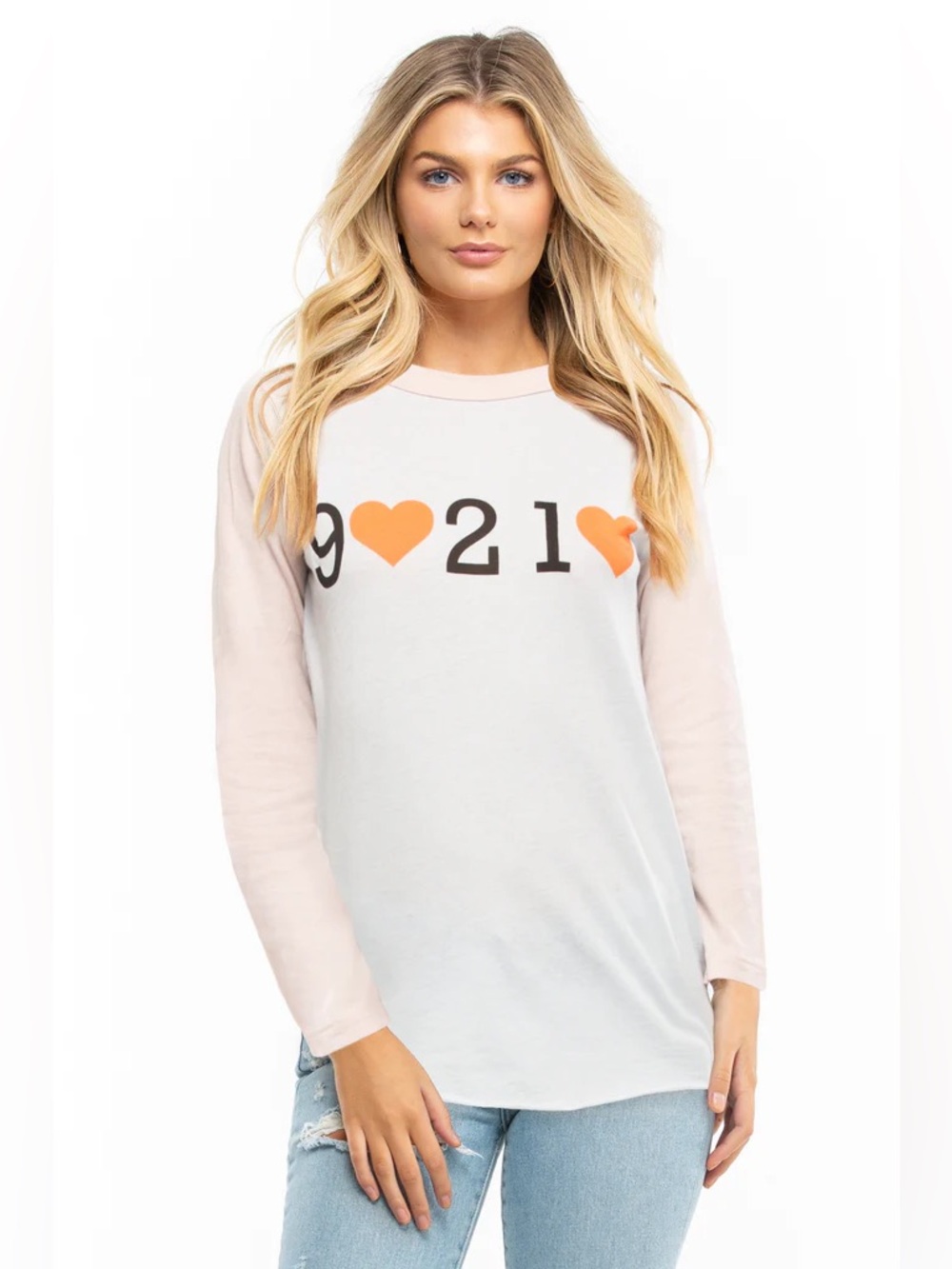 NWT WILDFOX Beverly Hills Tourist Lil Bro Raglan